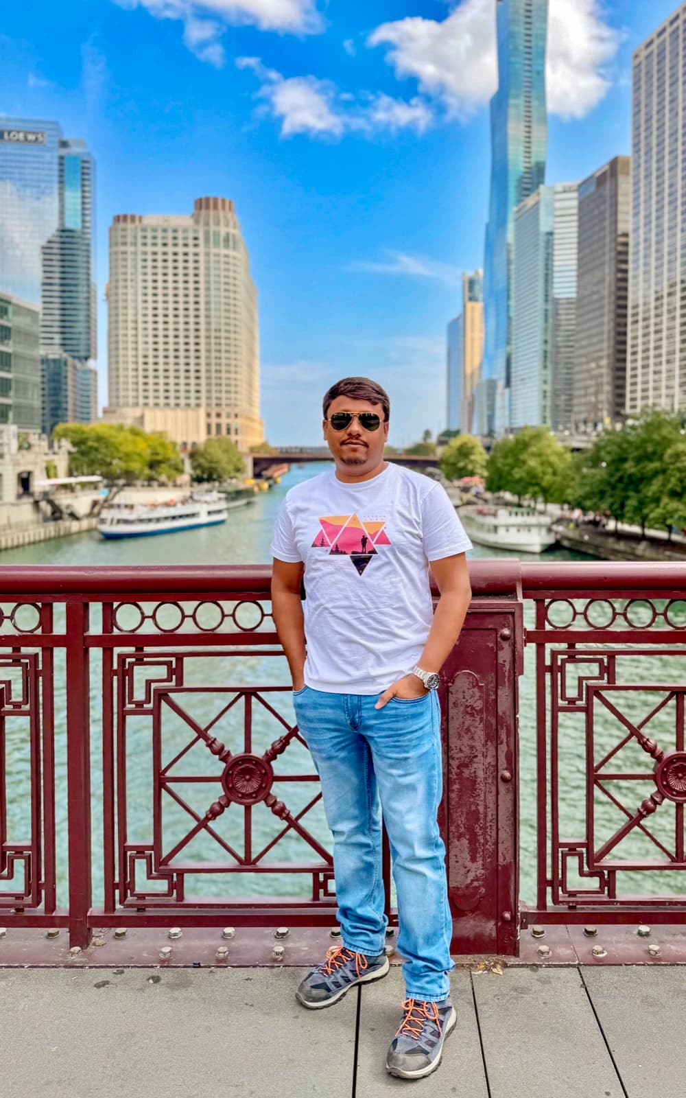 Pankaj Biswas, Founder & CEO, photographed in Chicago