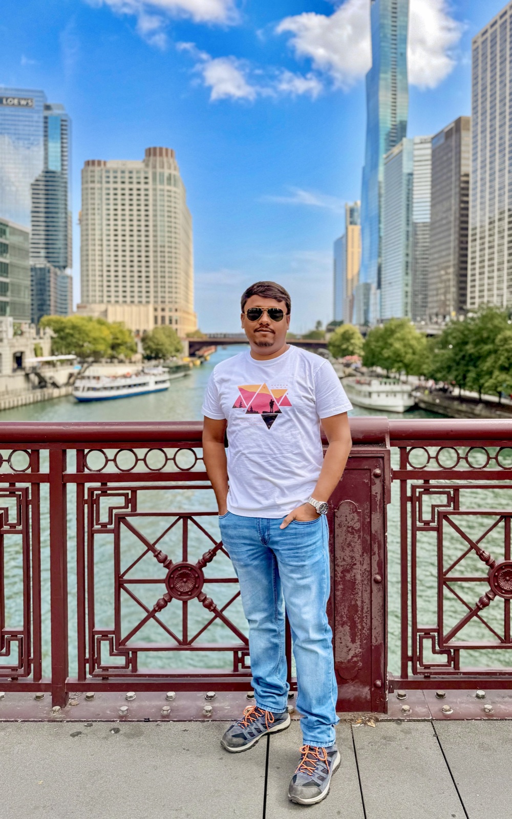 Pankaj Biswas, Founder & CEO, photographed in Chicago
